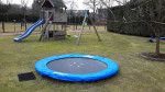 Mooie ingegraven trampoline