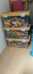 bakken met Lego® - knexx - houten blokken 